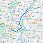 東京マラソン10-15キロ付近